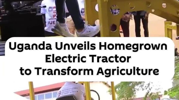 Uganda Introduces Locally Made Electric Tractor for Farmers - Sputnik Africa