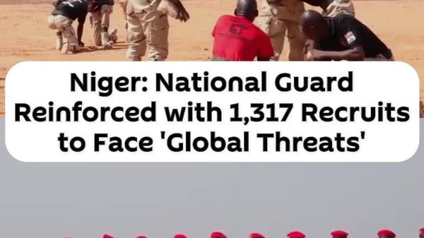 Niger’s National Guard Reinforced With More Than 1,300 Recruits ‘in the Face of Evolving Threats’ — Interior Ministry - Sputnik Africa