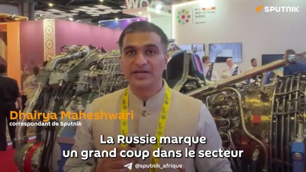 La Russie présente pour la première fois son tout nouveau moteur aéronautique PD-8 en Inde - correspondant de Sputnik - Sputnik Afrique