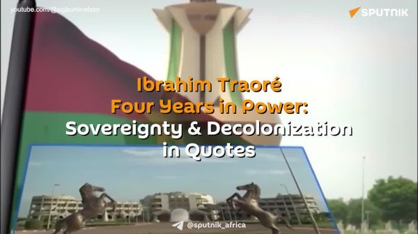 Four Years in Power of Ibrahim Traoré: Sovereignty and Decolonization in Quotes - Sputnik Africa