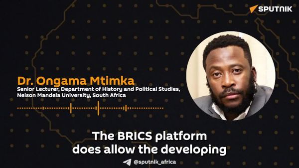 BRICS is Reforming Global Trade & Increasing National Sovereignty, Analyst Says - Sputnik Africa