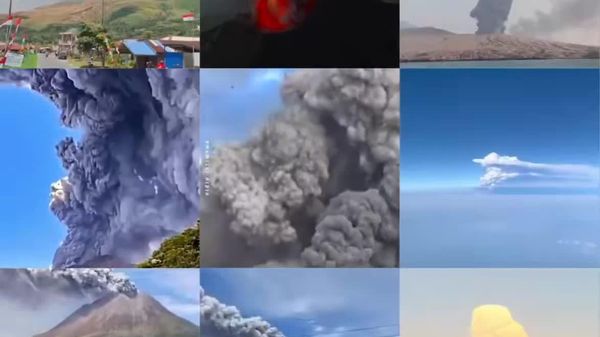 Nine Volcanoes Erupt Worldwide in 45 Days, Sparking Global Unrest Concerns - Sputnik Africa