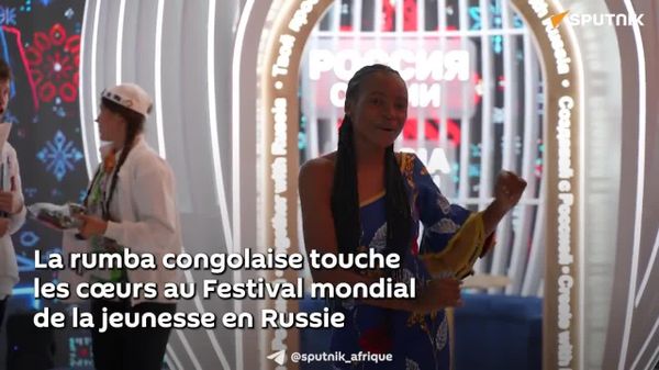 La culture congolaise à l'avant-scène du Festival mondial de la jeunesse en Russie - Sputnik Afrique