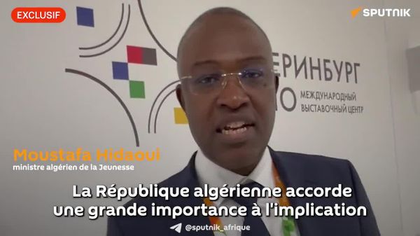 Le festival à Ekaterinbourg contribuera à renforcer la culture de la paix et de l’échange — ministre algérien - Sputnik Afrique