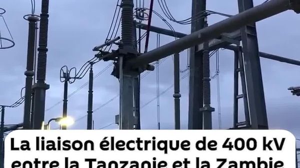 La liaison électrique de 400 kV entre la Tanzanie et la Zambie bientôt achevée - Sputnik Afrique