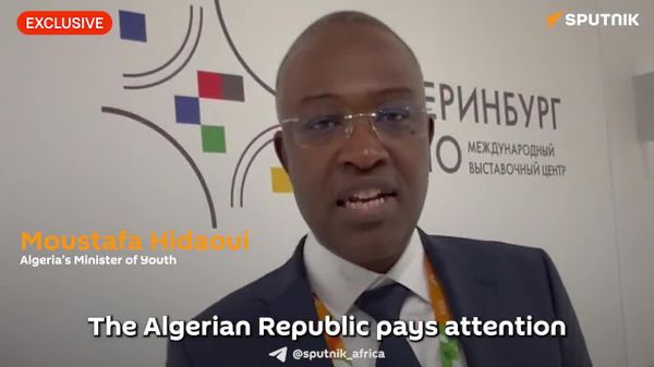 Strengthening Culture of Peace: Algerian Youth Minister Praises World Youth Festival - Sputnik Africa