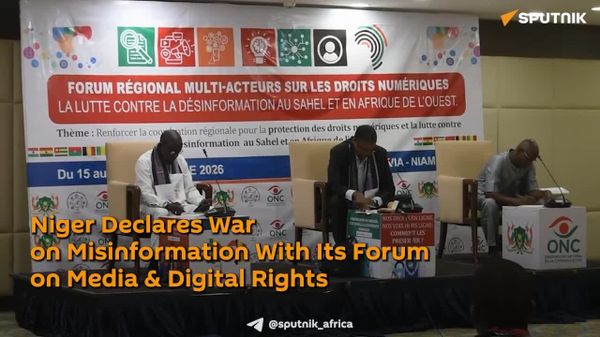 Niger Declares War on Disinformation with Its Forum on Media and Digital Rights - Sputnik Africa