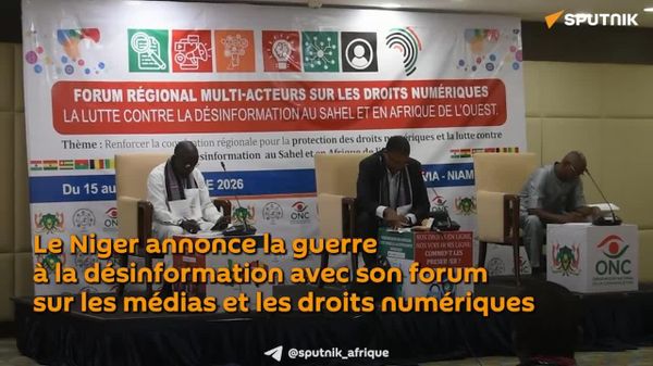 Le Niger annonce la guerre à la désinformation avec son forum sur les médias et les droits numériques - Sputnik Afrique