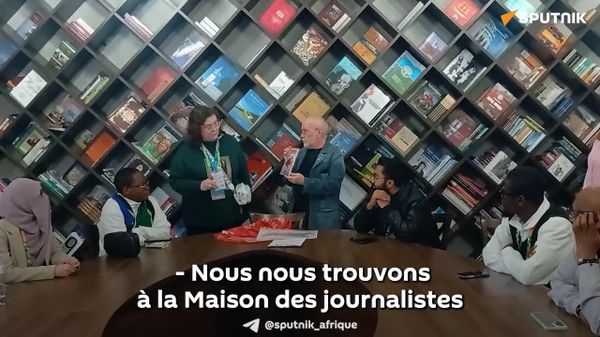 Maison des journalistes: une occasion pour les représentants des médias africains de découvrir le travail de leurs collègues russes - Sputnik Afrique