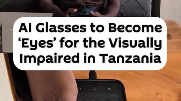 Four Young Tanzanians Build AI Glasses That Describe the World to Blind User - Sputnik Africa
