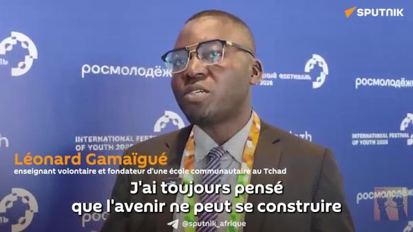 C'est à travers l'éducation que nous pouvons bâtir un monde meilleur - fondateur d’une école communautaire au Tchad - Sputnik Afrique