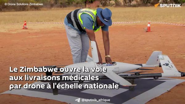 Le Zimbabwe autorise les livraisons commerciales par drone à l'échelle nationale - Sputnik Afrique