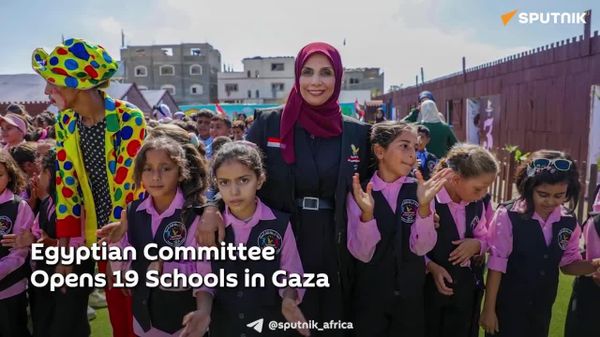 Egyptian Committee in Gaza Opens 19 Schools, Expands Humanitarian Education Efforts: Media - Sputnik Africa