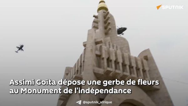 Anniversaire d'indépendance du Mali: Assimi Goïta félicite l'armée et l'Africa corps russe pour leurs succès dans la lutte contre les terrorisme - Sputnik Afrique