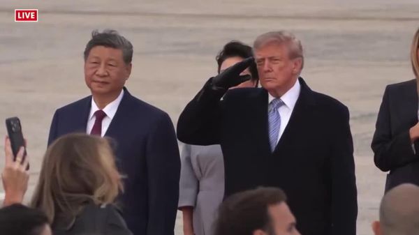 Xi Jinping et Trump: deux réactions différentes face au survol d'un bombardier stratégique B-1B de l'US Air Force - Sputnik Afrique