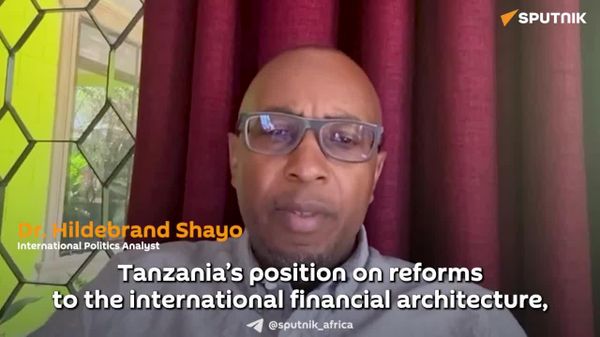 Why Tanzania Pushes for Reform of International Financial System, Local Economist Explains - Sputnik Africa