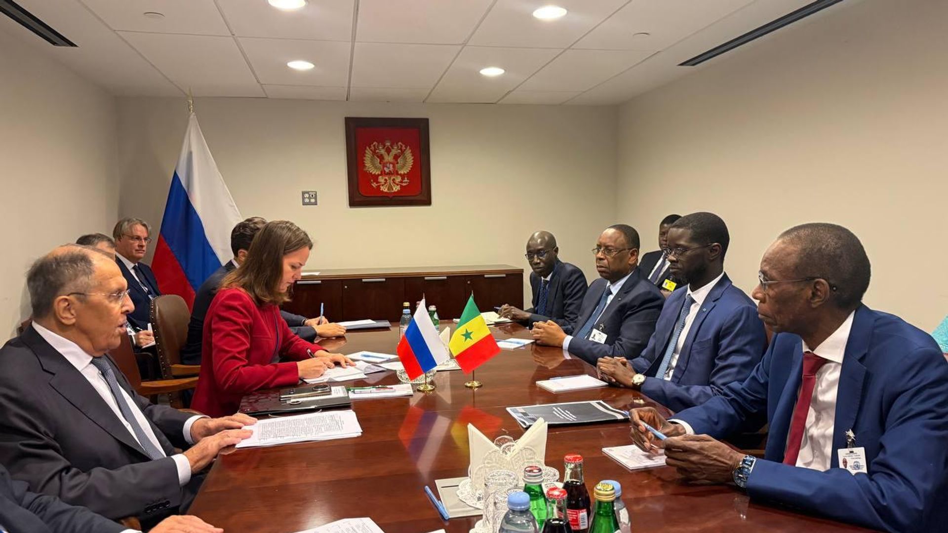 Sergueï Lavrov invite le Président du Sénégal à participer au sommet Russie-Afrique à Moscou fin octobre Sergueï Lavrov invite le Président du Sénégal à participer au sommet Russie-Afrique à Moscou fin octobre - Sputnik Afrique, 1920, 24.09.2026