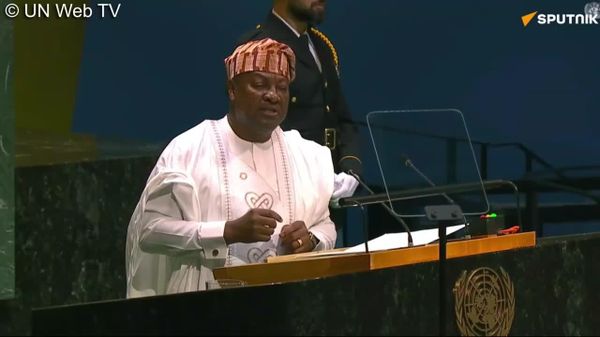 Nous ne demandons pas la charité, nous demandons l'équité - le Président du Ghana à la tribune de l'Onu - Sputnik Afrique