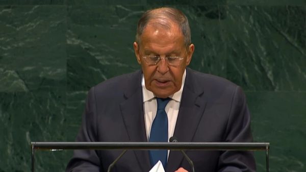 Lavrov at UNGA: The West is helping Kiev target Russia’s civilian infrastructure with drones - Sputnik Africa