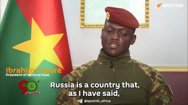 Burkina Faso's Traoré Urges ECOWAS to Cooperate With Moscow, Citing 'Much to Gain' From Partnership - Sputnik Africa
