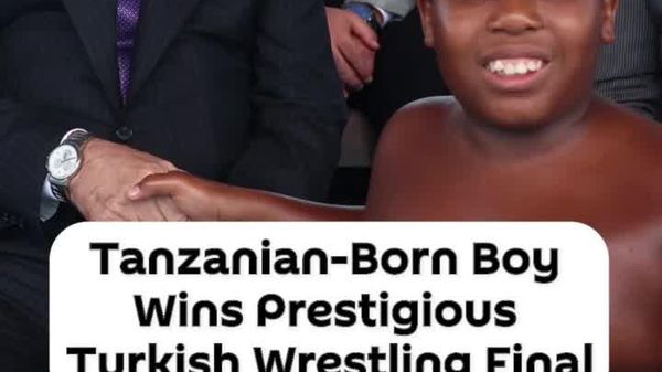Tanzanian-Born Boy Wins Turkey's Presidential Cup in Oil Wrestling - Sputnik Africa