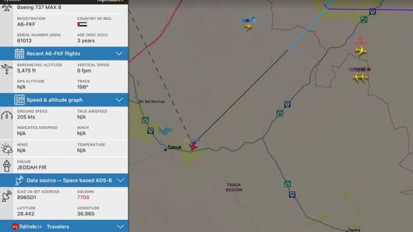 Aircraft From UAE That Signals Possible Hijacking May Land in Saudi Arabia in Few Minutes, Israeli Media Says - Sputnik Africa
