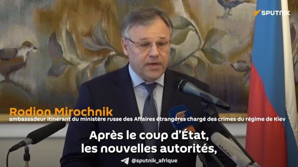 Voilà à quoi ressemblait la frappe aérienne sur Lougansk en 2014: un responsable russe présente des preuves lors d'un point-presse à Genève - Sputnik Afrique