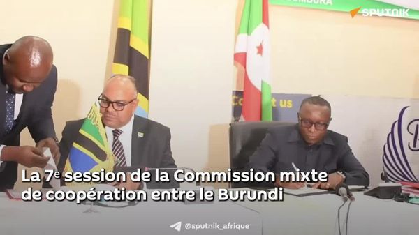Burundi-Tanzanie: le travail de la Commission mixte de coopération à Bujumbura a connu un succès, selon un ministre - Sputnik Afrique
