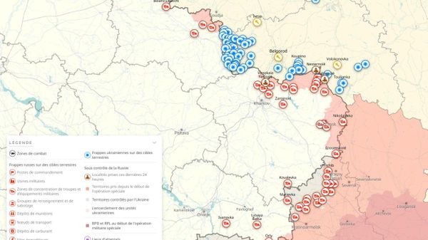 Situation dans la zone de l'opération militaire spéciale russe au 1er octobre - Sputnik Afrique