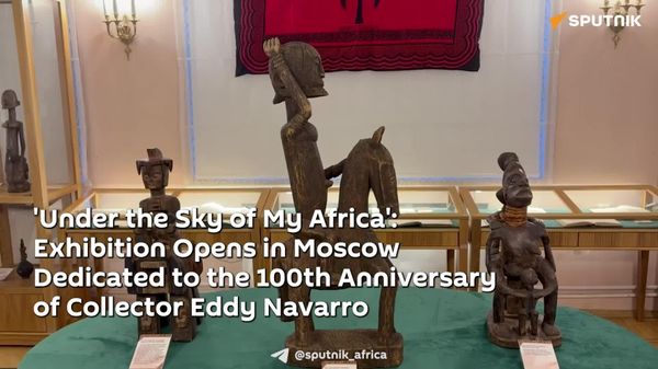 Exhibition 'Under the Sky of My Africa' Opens in Moscow to Mark the 100th Anniversary of Collector Eddy Navarro - Sputnik Africa