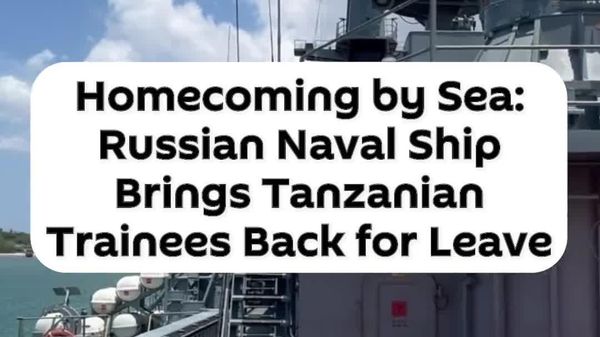 Russian Naval Ship 'Perekop' Docks in Tanzania With 13 Trainees Returning Home - Sputnik Africa