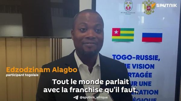 La Russie est un grand marché d'opportunités - des participants togolais à la réunion de la commission intergouvernementale à Sputnik Afrique - Sputnik Afrique
