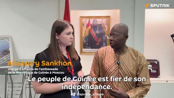 Les relations entre la Russie et la Guinée sont au beau fixe et se renforcent davantage – le chargé d'Affaires à l'ambassade guinéenne à Moscou - Sputnik Afrique