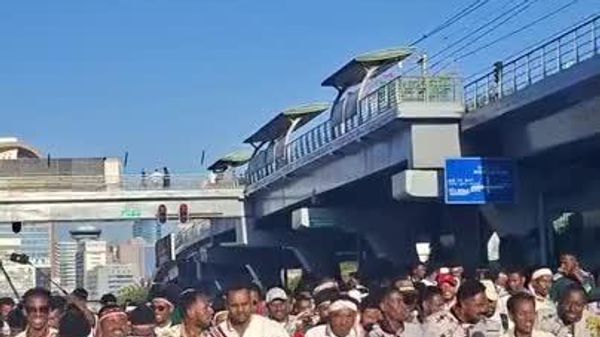 Traditional Oromo Festival Irreechaa Celebrated Vibrantly in Addis Ababa - Sputnik Africa