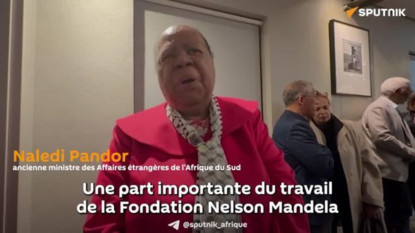 Apartheid: là où d'autres luttent, nous qui sommes libres devons être présents, exhorte une ancienne ministre sud-africaine - Sputnik Afrique