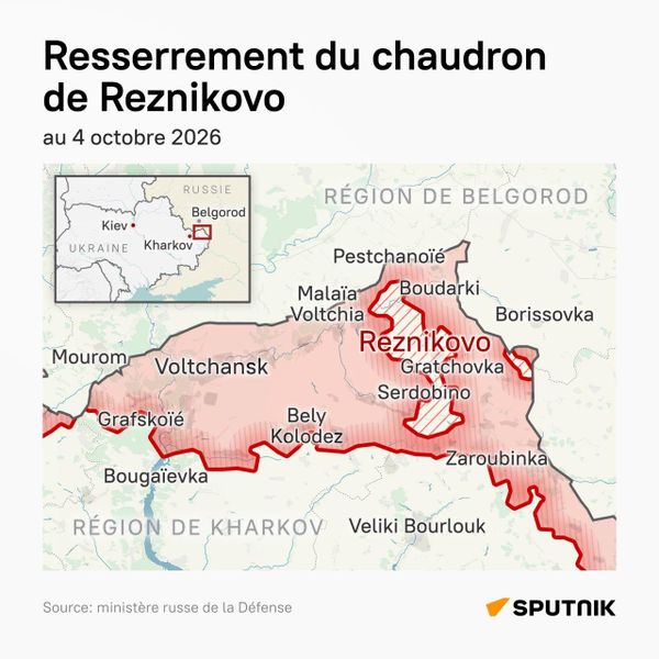 L'étau se resserre autour des troupes ukrainiennes dans le nord-est de la région de Kharkov - Sputnik Afrique