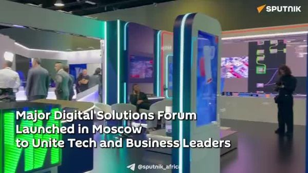 Moscow Hosts Russia's Largest IT Forum as Digital Transformation Takes Spotlight: Correspondent - Sputnik Africa