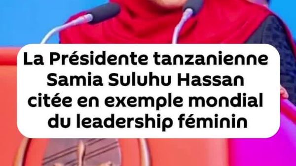 La Présidente tanzanienne saluée comme un modèle mondial de leadership féminin - Sputnik Afrique