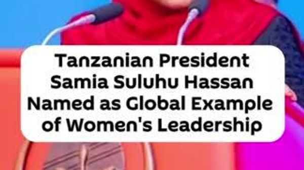 Tanzania's President Hassan Hailed as Global Model of Women's Leadership - Sputnik Africa