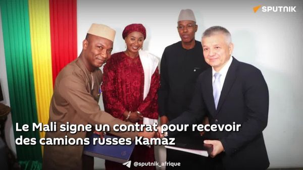 Le Mali va acheter des camions russes Kamaz pour 51,5 millions de dollars - Sputnik Afrique