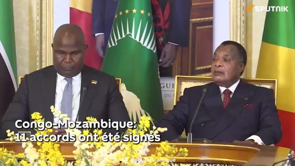 Congo-Mozambique: 11 accords signés, rapporte un correspondant de Sputnik Afrique - Sputnik Afrique