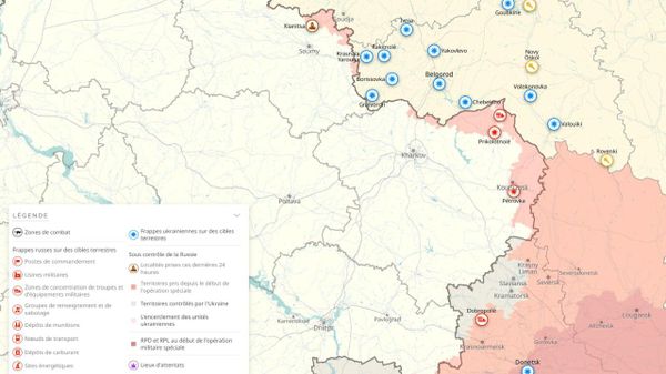 Situation dans la zone de l'opération militaire spéciale russe au 9 octobre - Sputnik Afrique