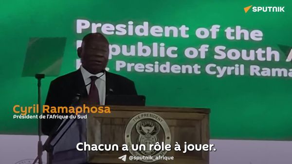 Des infrastructures de qualité et fiables attirent les investisseurs, mais ceux-ci doivent présenter des projets viables et honorer leurs engagements – Ramaphosa - Sputnik Afrique