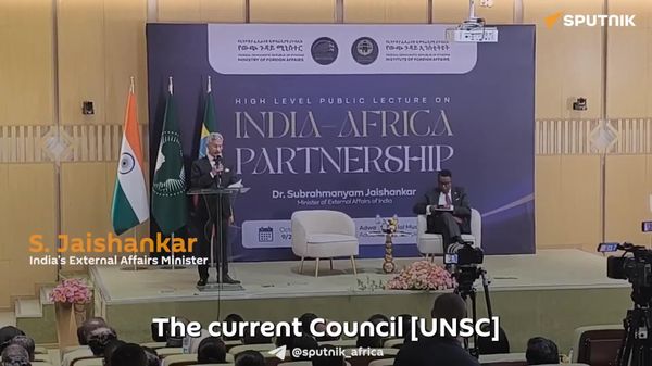 UNSC Has Descended Into Uselessness, India’s FM Warns - Sputnik Africa