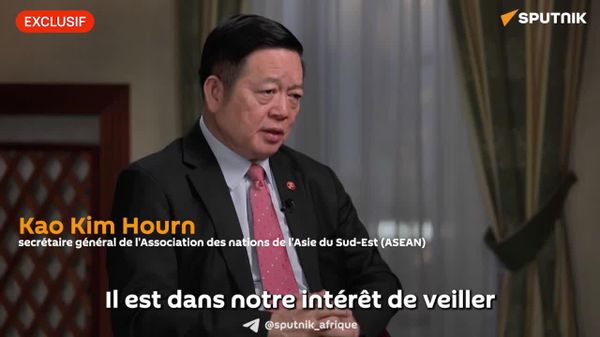 Le chef de l'ASEAN salue 35 ans de liens étroits avec la Russie - Sputnik Afrique