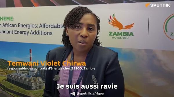 Intégration énergétique en Afrique australe: l'infrastructure nationale est essentielle, selon une représentante de ZESCO - Sputnik Afrique