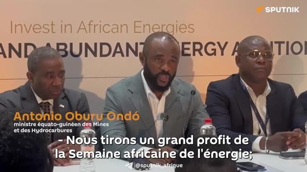 Semaine africaine de l'énergie: le continent est en passe de devenir le pôle énergétique mondial N°1 - Sputnik Afrique