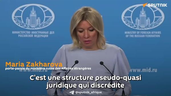 La CPI est une structure pseudo-quasi juridique qui viole le droit international avec son deux poids, deux mesures – diplomatie russe - Sputnik Afrique
