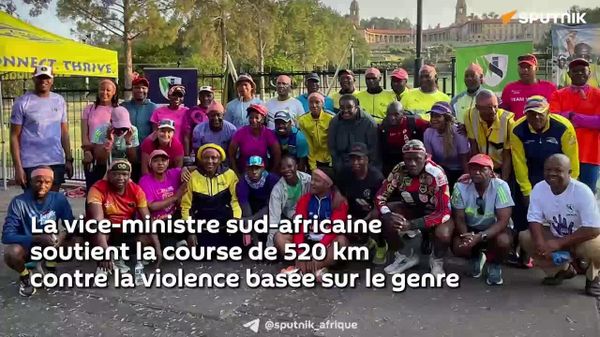 En Afrique du Sud, une course de 520 km contre les violences fondées sur le genre a débuté - gouvernement - Sputnik Afrique