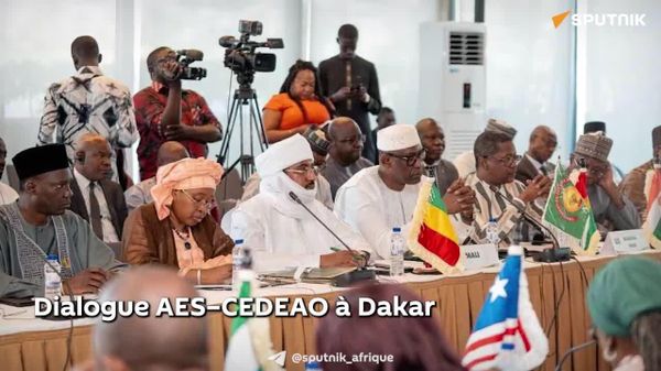 Première négociation AES-CEDEAO: un accord-cadre de coopération en préparation - Sputnik Afrique